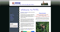 Desktop Screenshot of pgretreat.org